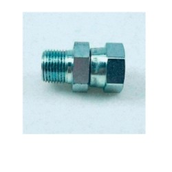 Conexion Giratoria, lado B; 1/8 npt (m) x No. 6 JIC (f); para colector de 2 mangueras