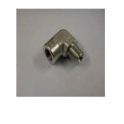 Codo, calle; 1/8 npt (m x f); redondo y pistolas de patrón plano solamente